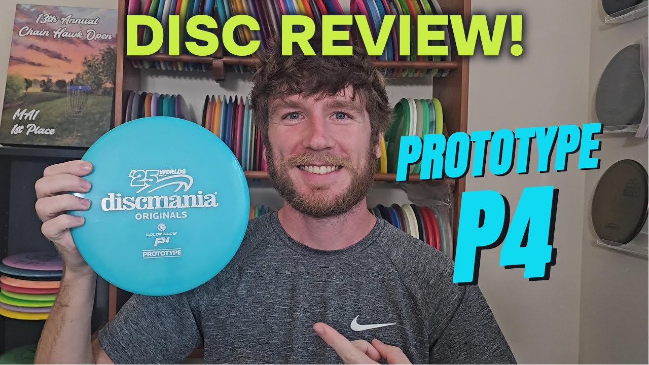 Lets Take a Look at the Prototype P4! | Discmania Prototype P4 Disc Review