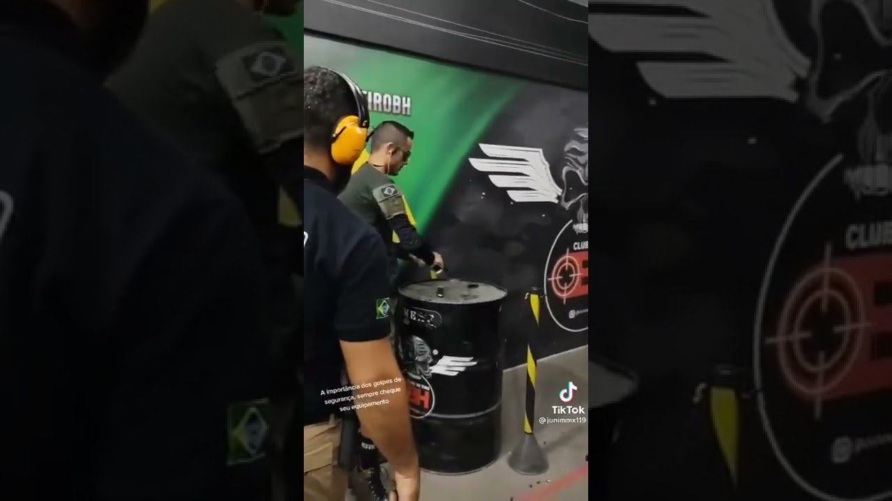 CAC prestem aten&ccedil;&atilde;o neste  disparo acidental de arma de fogo (pistola).