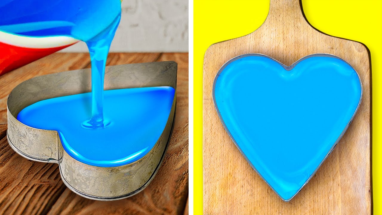 BOLO DE CORAÇÃO DECORADO || IDEIAS DE DECORAÇÃO DE BOLO FÁCEIS, MAS BONITAS