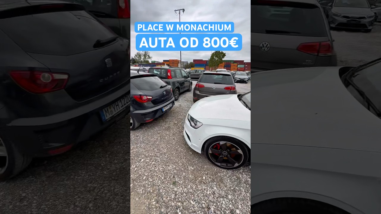 AUTA OD 800&euro;? Z NIEMIEC? place w Monachium! Co kryją?! #multivag #vw #audi #golf #autazniemiec #a4