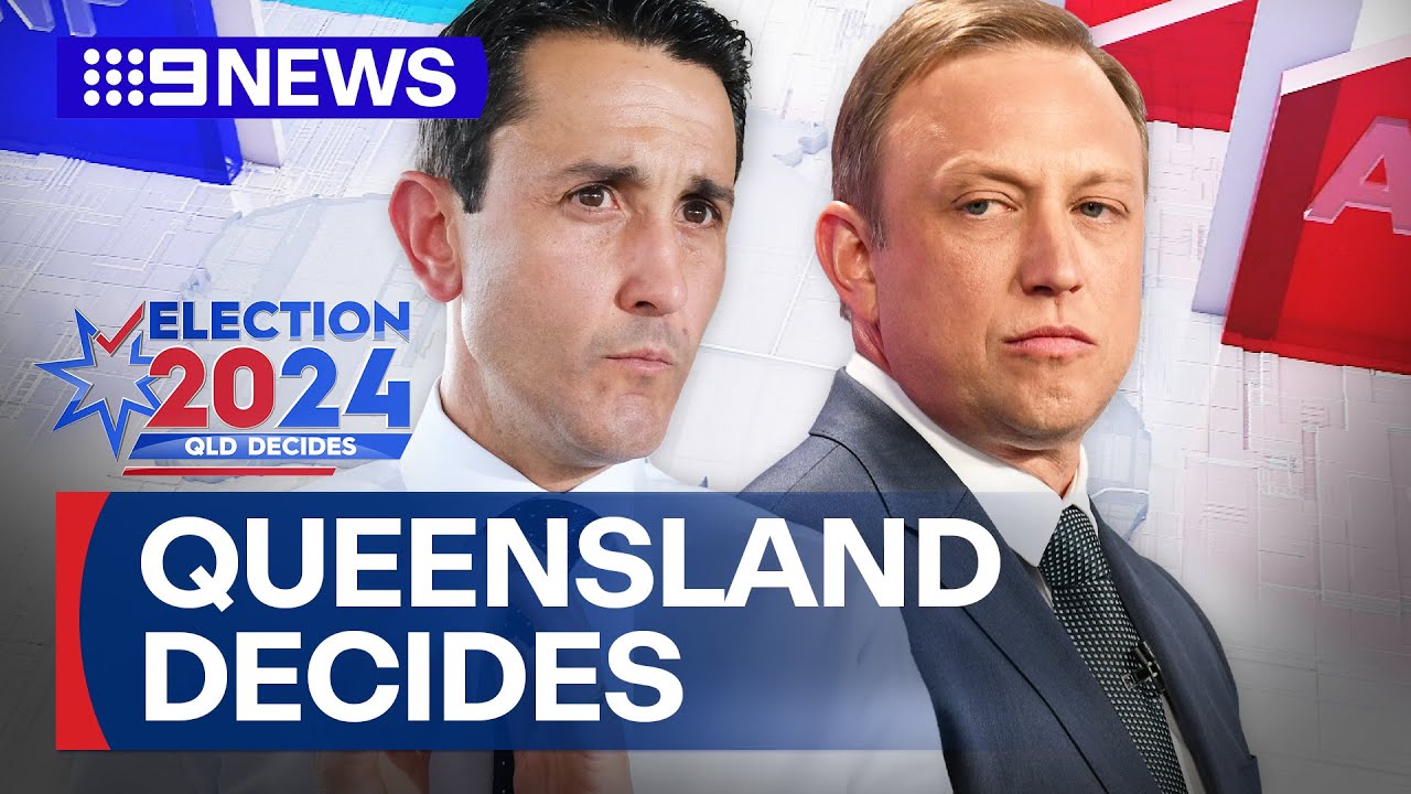 Vote count underway in the 2024 Queensland Election after polling booths close | 9 News Australia