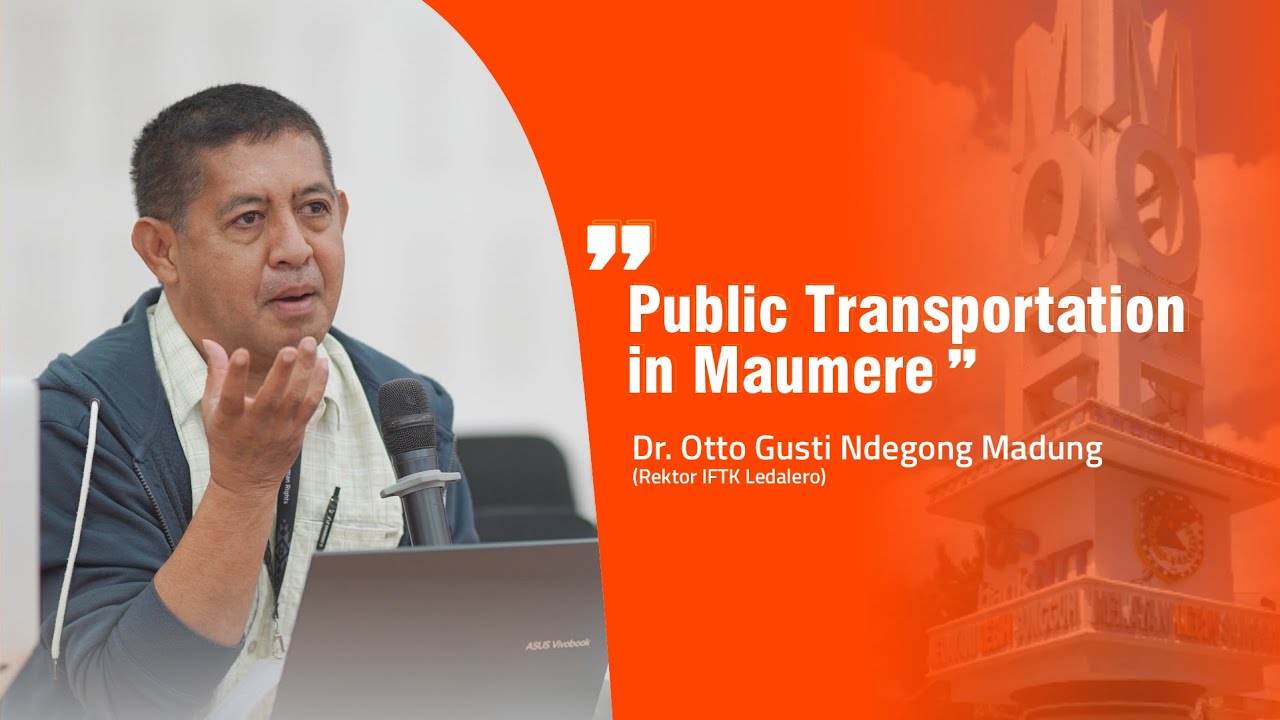 Public Transportation in Maumere | Dr. Otto Gusti Ndegong Madung