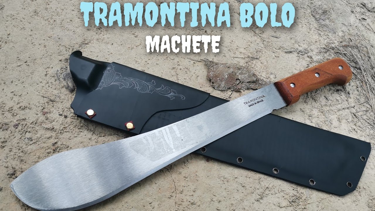 TRAMONTINA BOLO MACHETE MODIFICATION AND MAKING NEW SHEATH