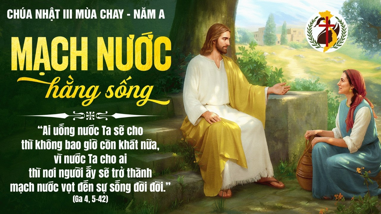 Thứ Bảy, Thánh Lễ Chúa Nhật III Mùa Chay, Năm A. 07/03/2026.