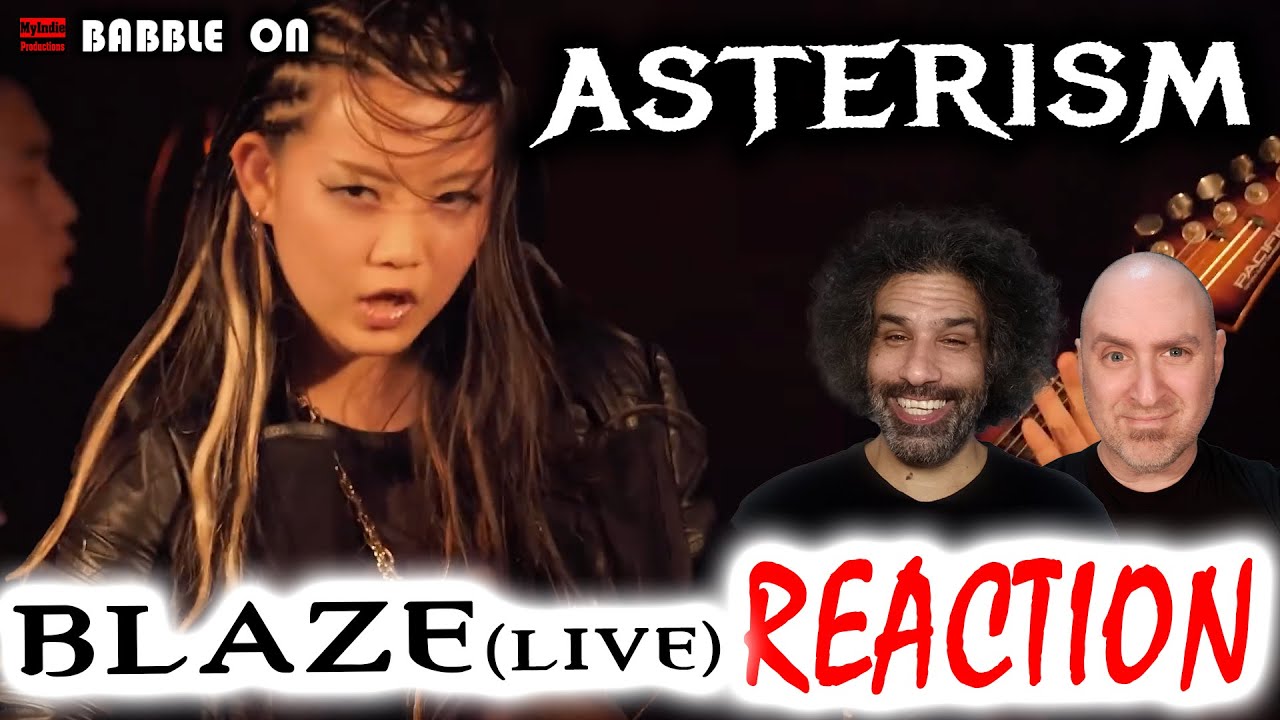 ASTERISM - BLAZE Reaction (Live from Welcome to INFERNO vol.MAX) #jrock #jmetal #instrumental 🔥🤘😁🤘🔥