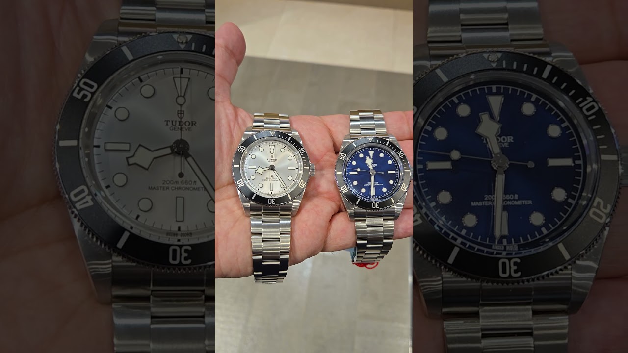 Tudor Black Bay 68, Blue or Silver dial? #Tudor #blackbay68 #tudorblackbay68 #tudorblue #tudorsilver