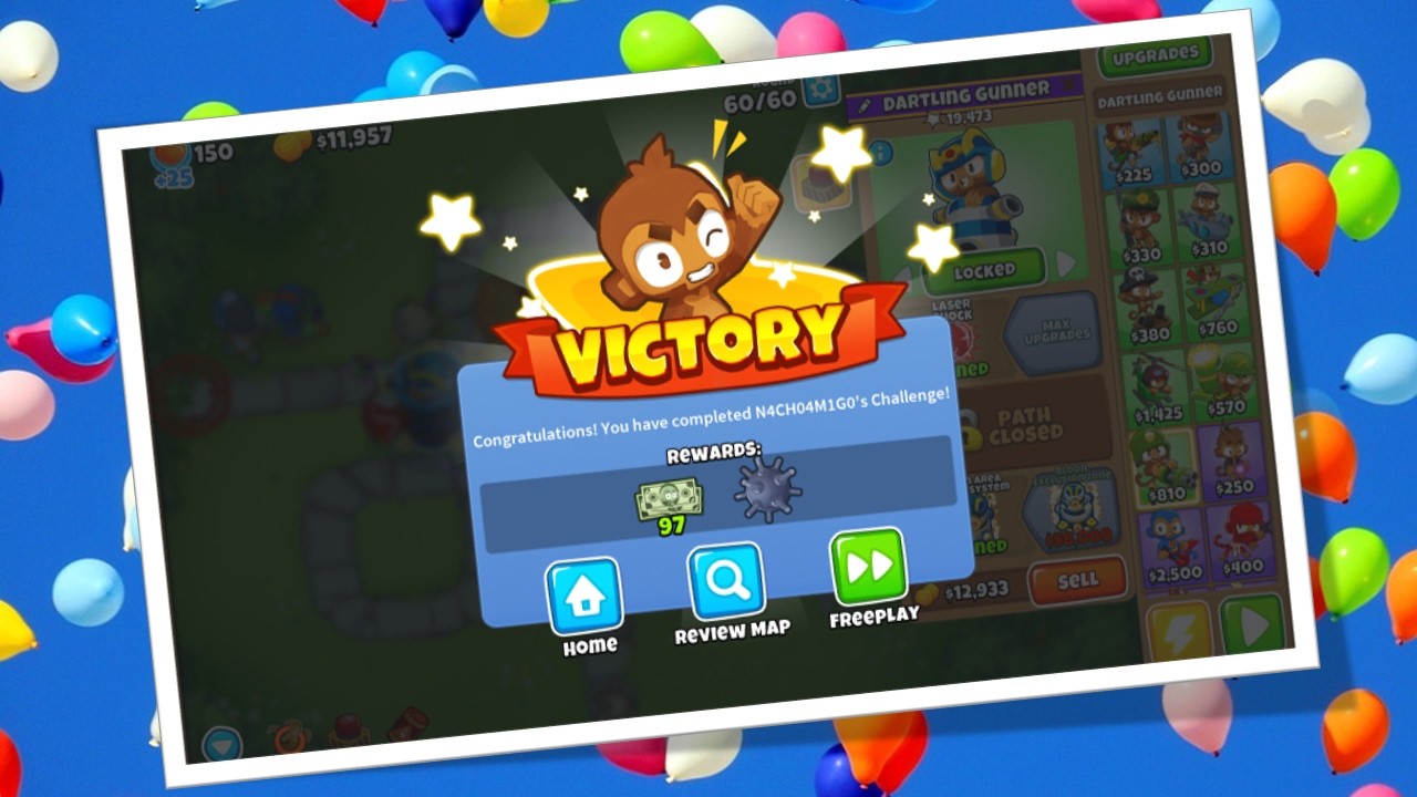 Bloons TD6 - Daily challenge 20/02/26 (WIN)