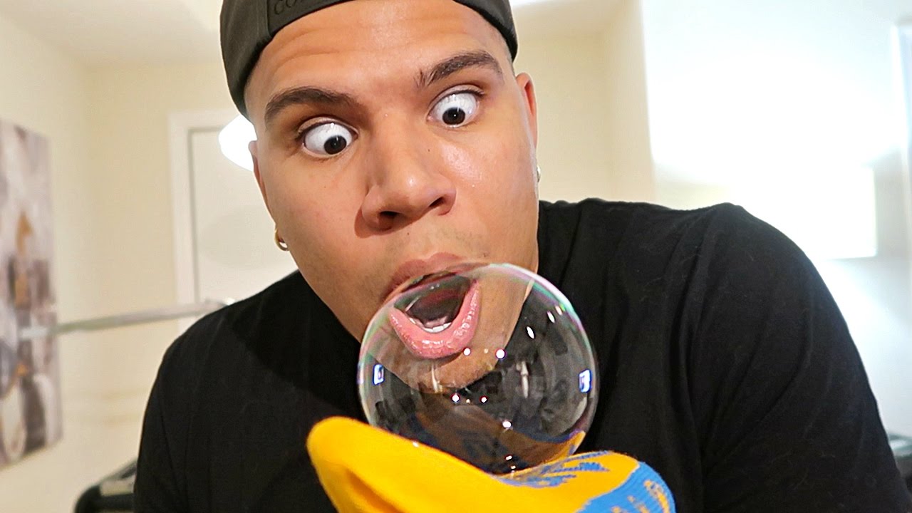 DIY MAGIC UNPOPPABLE BUBBLE EXPERIMENT!!