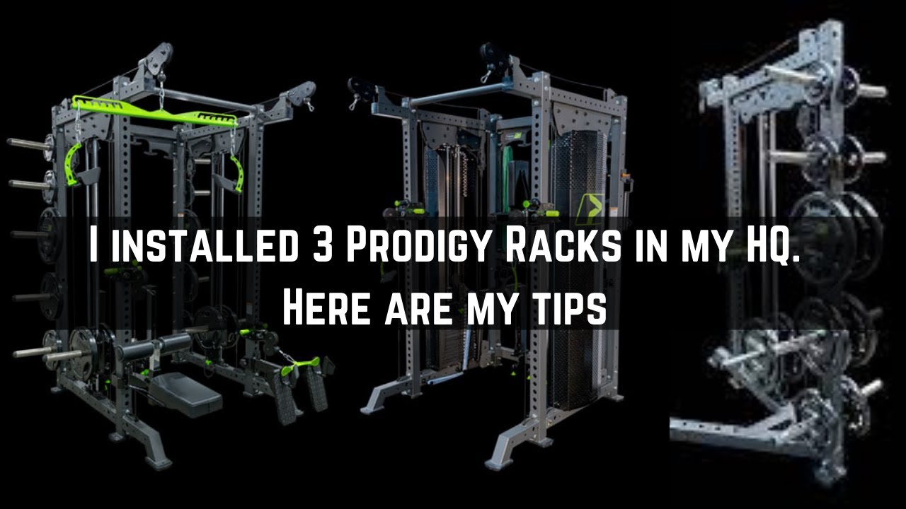 I installed 3 Prime Prodigy Racks.  Here are my tips.