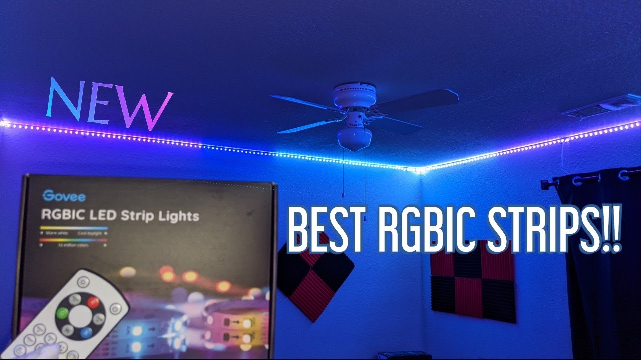 BEST LED Strips | Govee 32.8ft RGBIC strips music synced!!