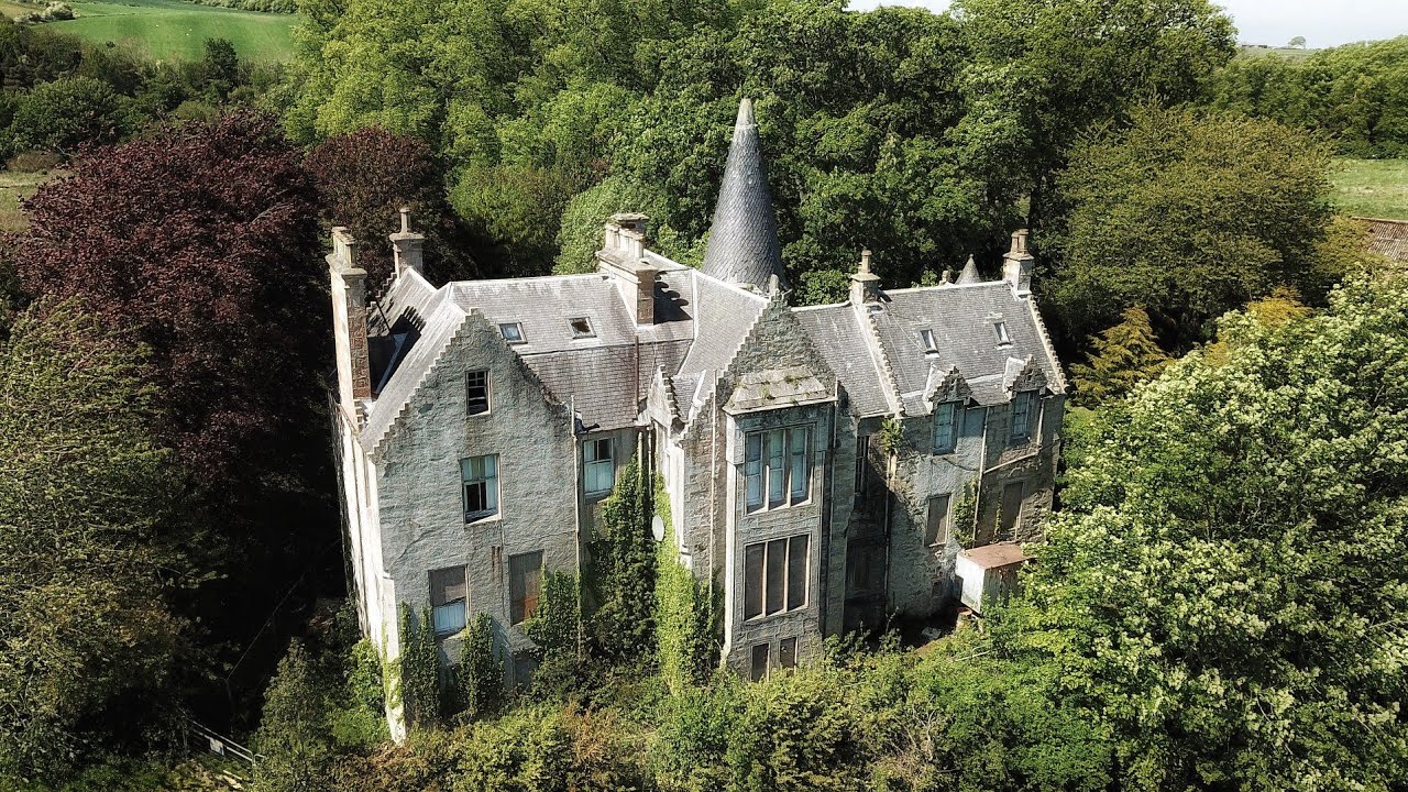 ABANDONED 17th centry FAIRYTALE CASTLE Hidden In The Woods FAMILY FLED- Millionaires Mansion