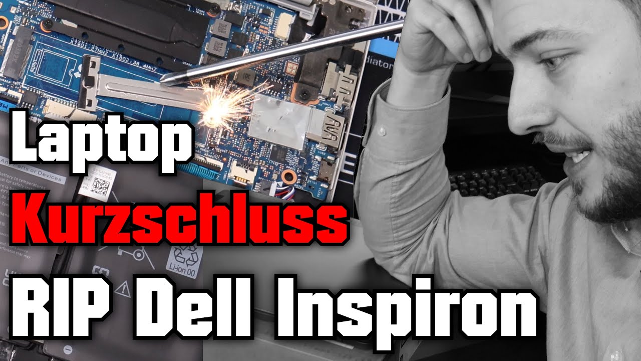 Laptop Kurzschluss 😵 RIP Dell Inspiron Kanal Update: Deswegen kam kein Content...Projekt White Titan