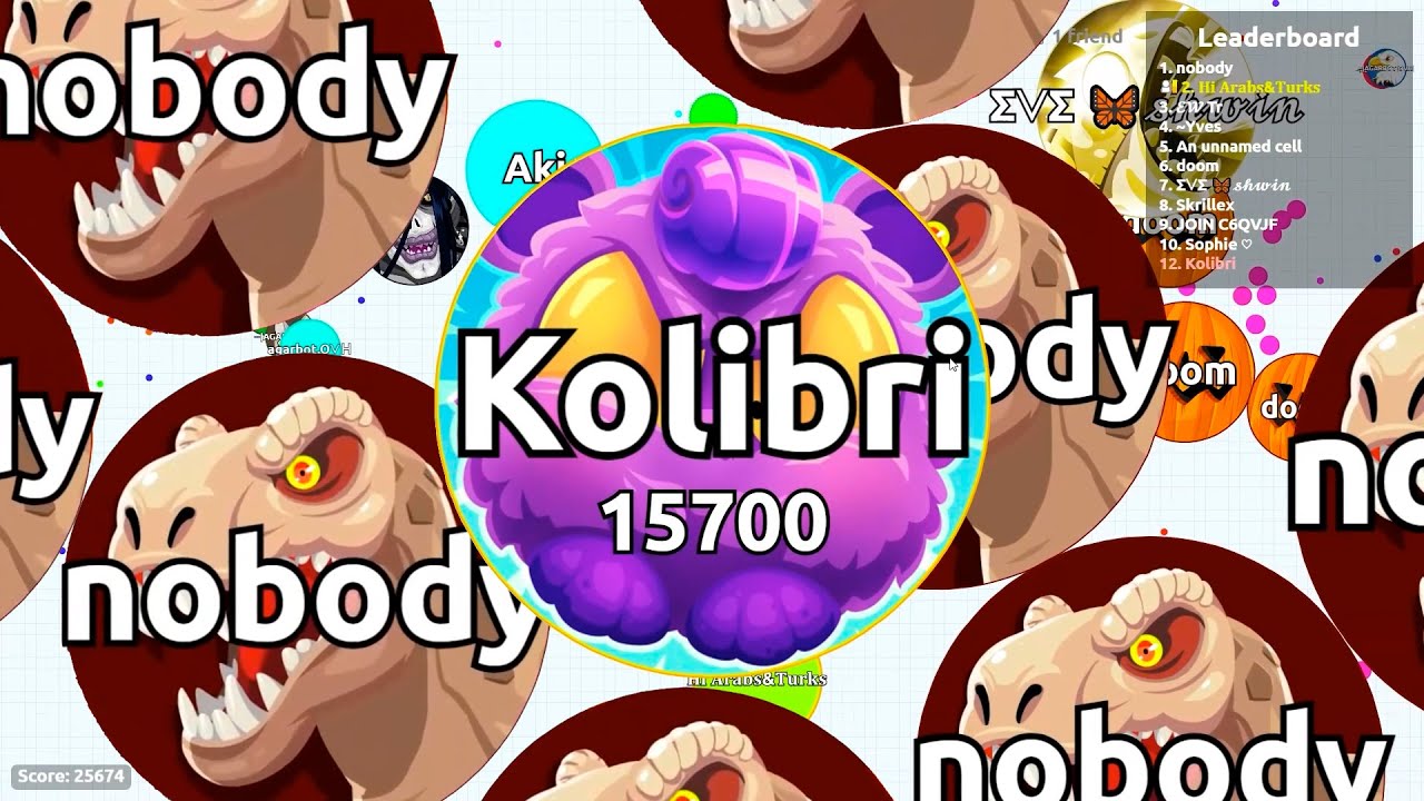 Epic Agar.io Party Mode Mayhem!