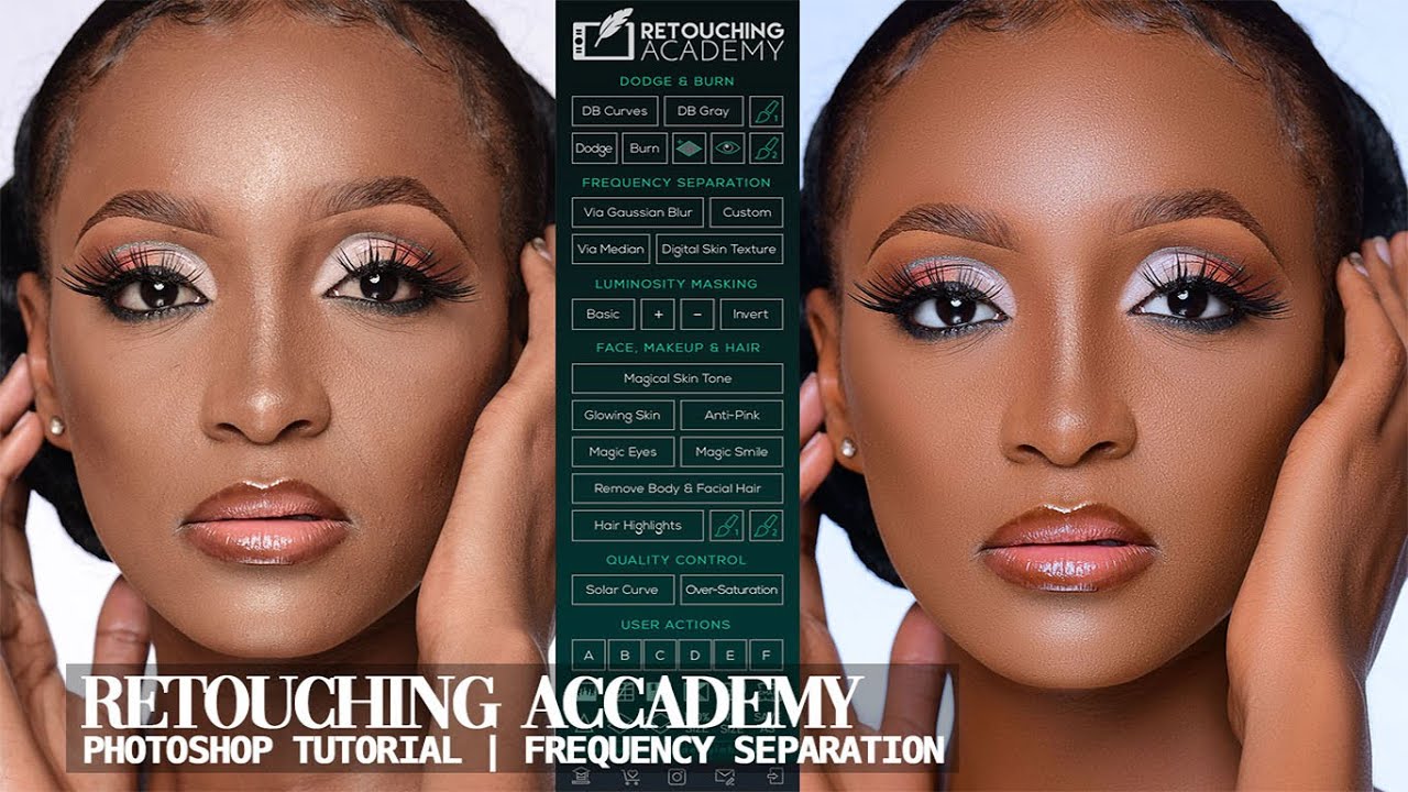 Jinsi ya kutumia Retouch Accademy kufanya Profesional Retouch ( PART 1)