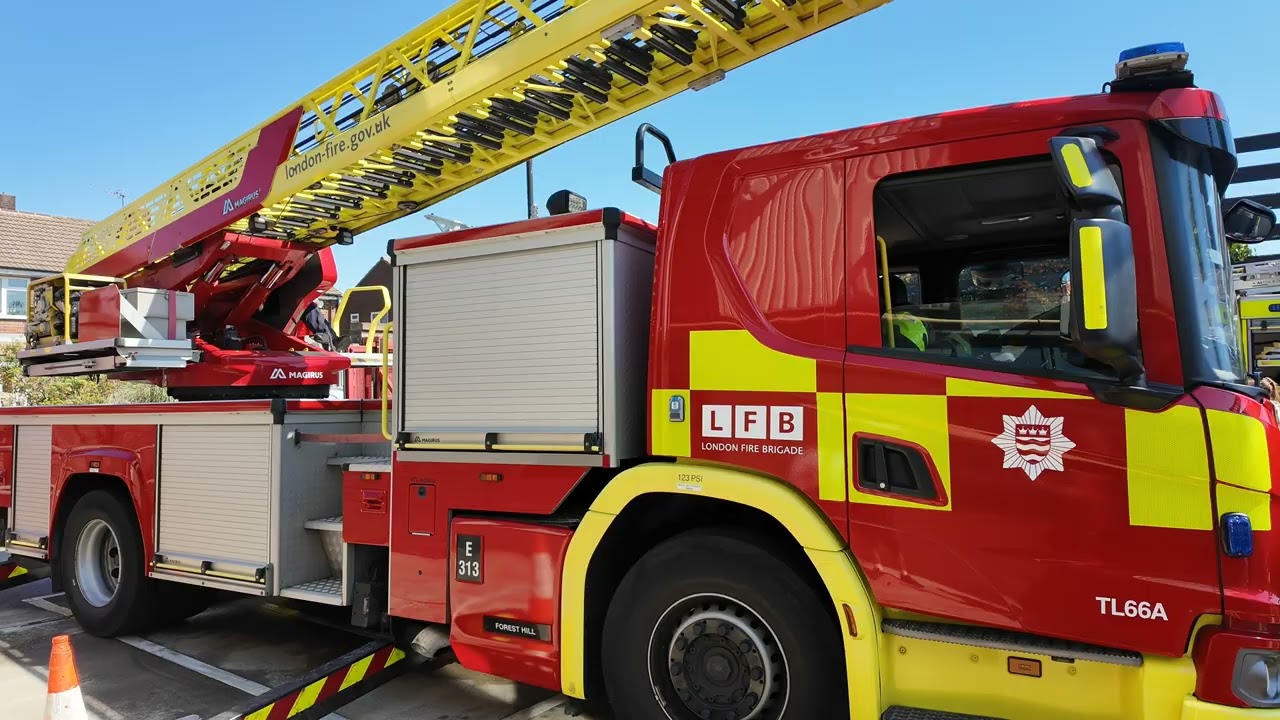 London Fire Brigade E28 Bexley Open Day. 