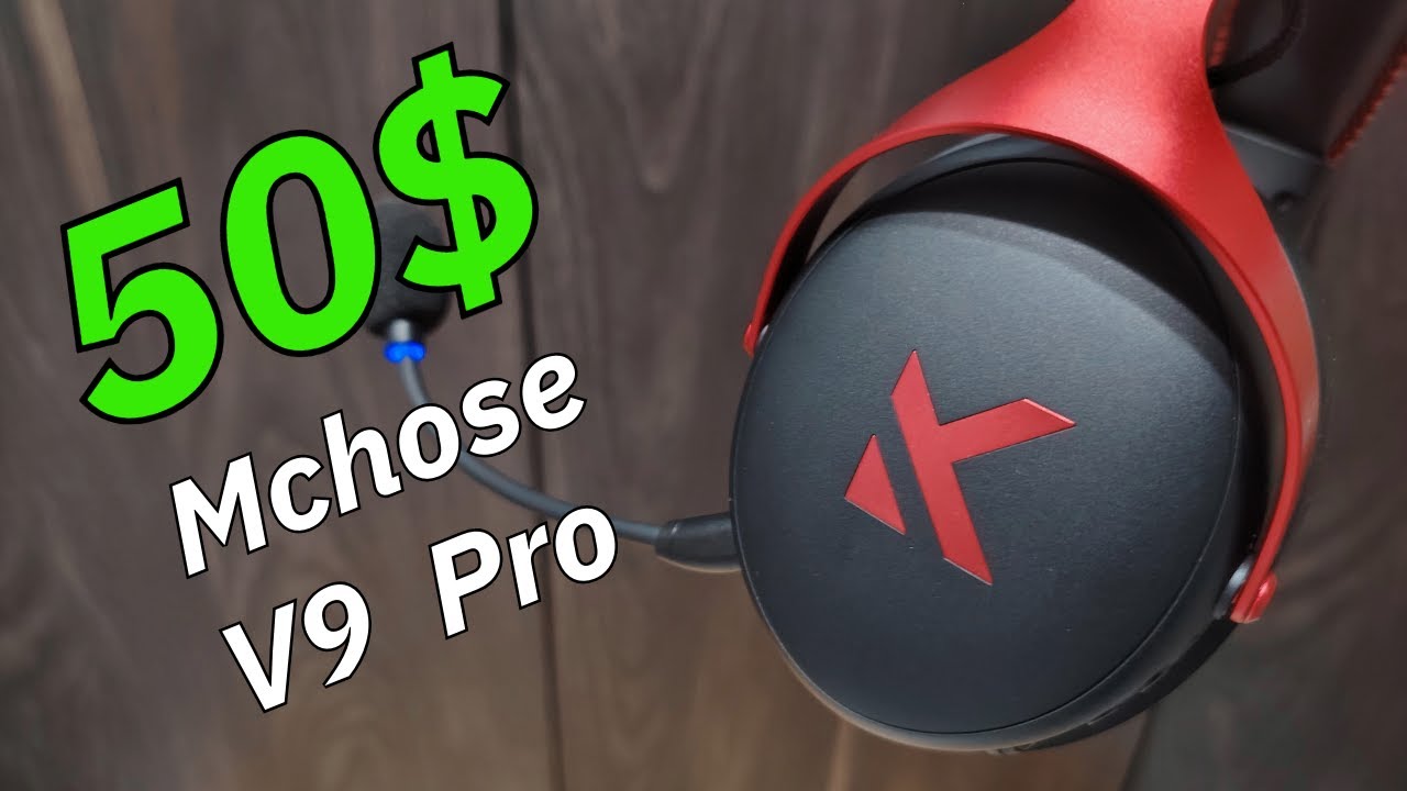 The Best Budget Headset | Mchose V9 Pro
