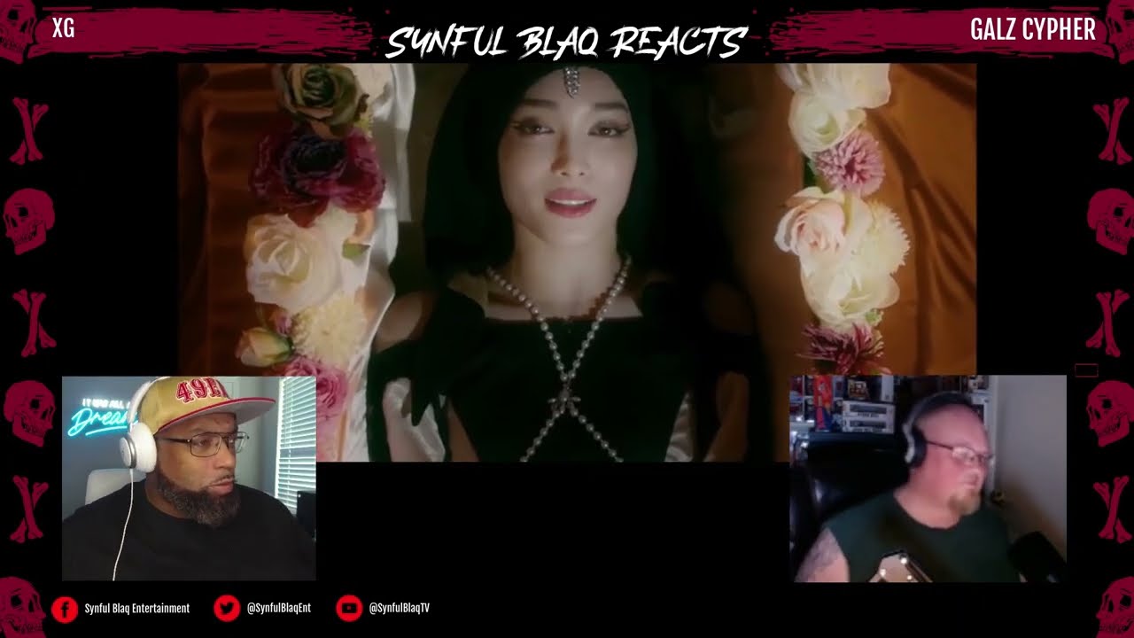 This is from Tape 2 BARZ and BEATZ! Synful Blaq Reacts - XG - GALZ XYPHER *REACTION*