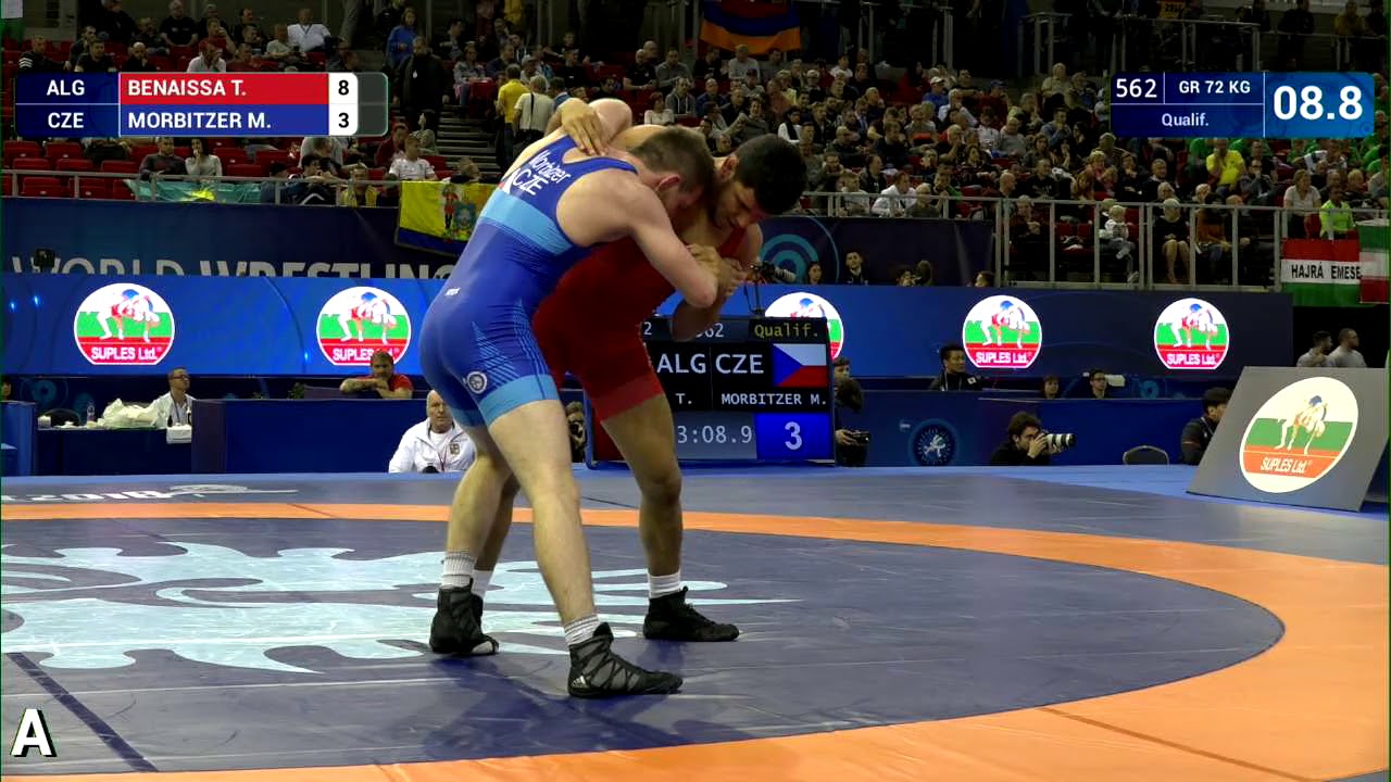 Qual. GR - 72 kg: T. BENAISSA (ALG) v. M. MORBITZER (CZE)
