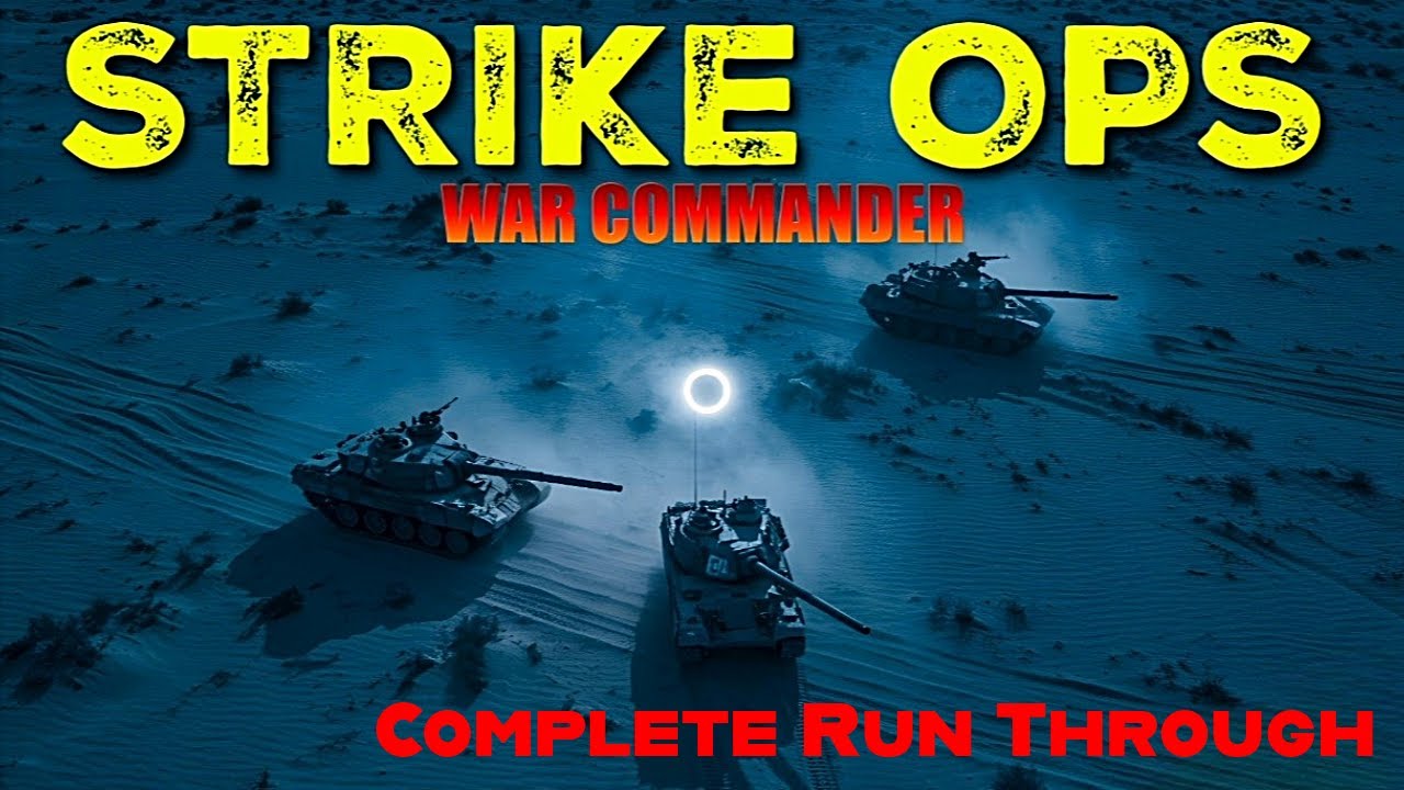 War Commander Strike Ops 1 To Bonus (Sepulcher & Meteor Storm)