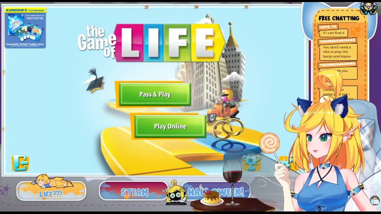 The Scariest Game I Could Think Of, TM. #trickortreat | The Game of Life