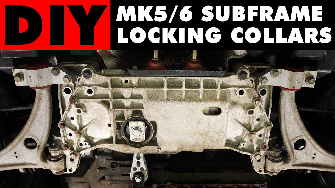 Стопорные кольца переднего подрамника MK5/6 | ECS Tuning DIY