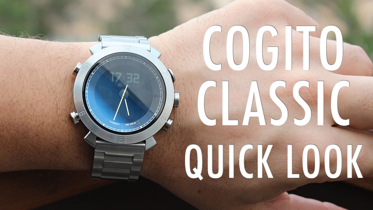 Cogito Classic quick look: More than a watch, less than a smartwatch | Pocketnow