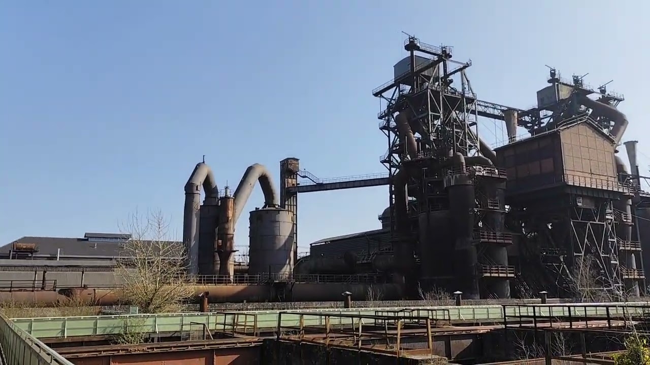 Landschaftspark Duisburg Nord im Frühjahr