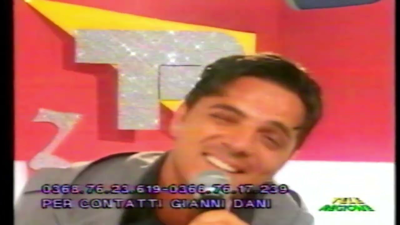 Gianni Dany – “E guagliuncelle e mo” | Le mie prime emozioni – TV Teleregione (2000)