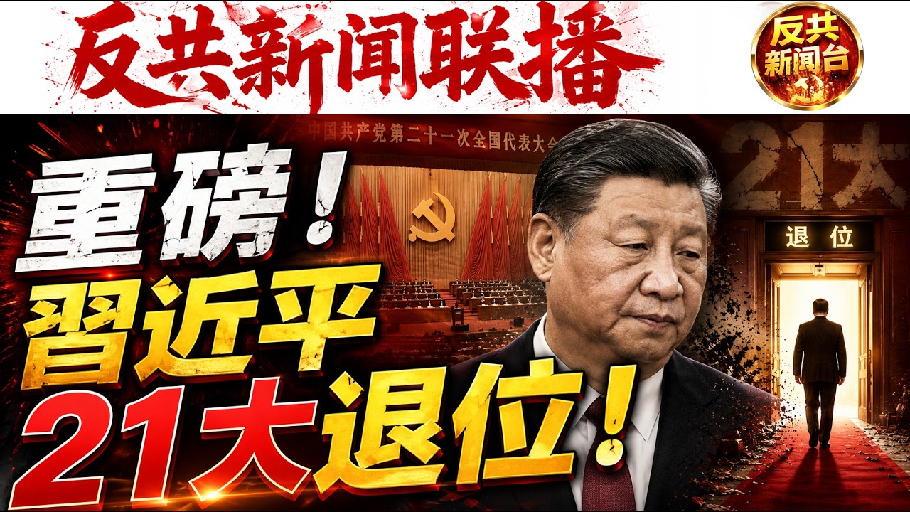 反共新聞聯播：重磅！習近平21大退位！胡錦濤｜溫家寶｜張又俠｜胡春華｜蔡奇｜李強｜北約｜大外宣｜特朗普｜盧比奧｜武統｜阿聯酋｜台灣｜鄭麗文｜伊朗｜李銳｜張雪峰｜國民黨｜軍隊國家化 2026年4月1日