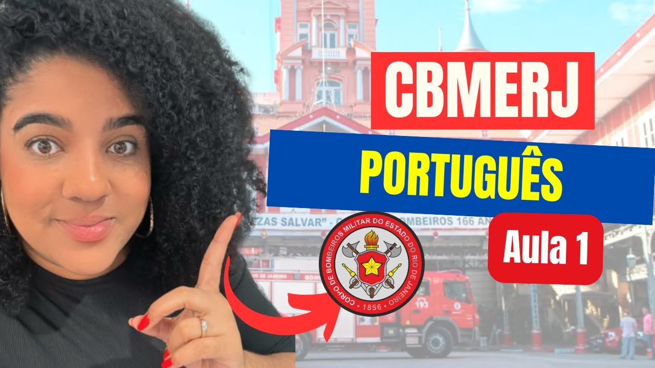 CBMERJ - Português - Aula 1 - parte 1