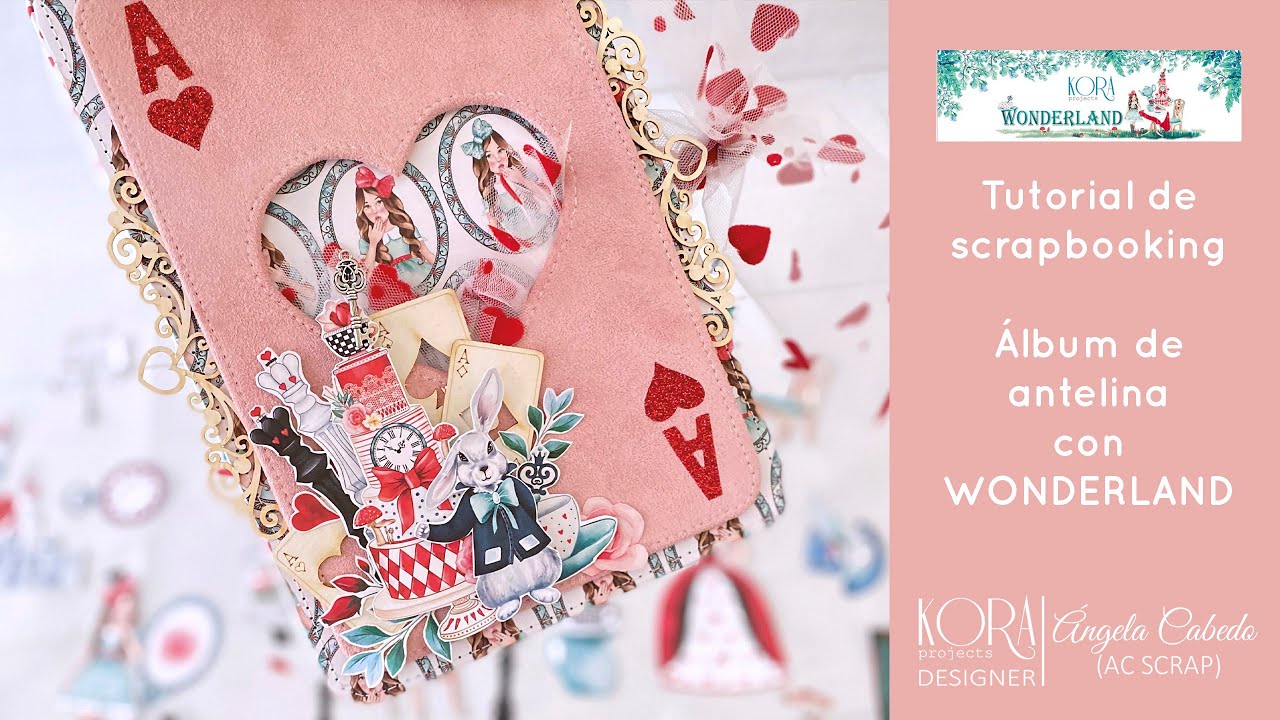 Tutorial + KIT de MATERIALES: Álbum de scrap 