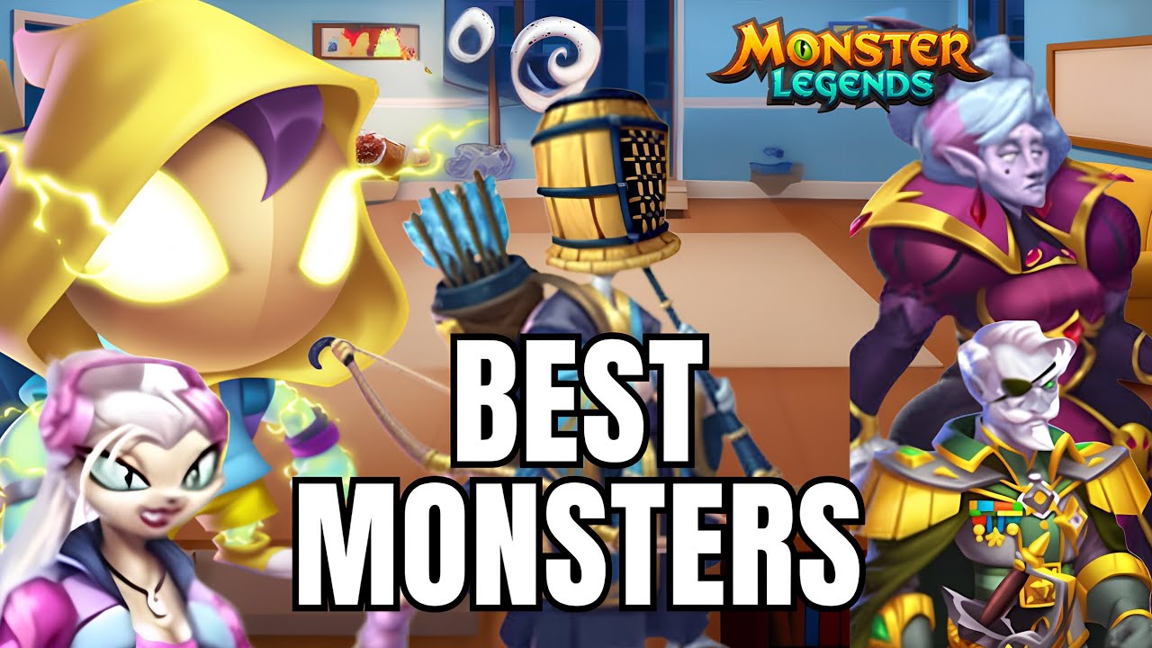 ЛУЧШИЕ МОНСТРЫ в Monster Legends | Рейтинг Monster Legends 2026