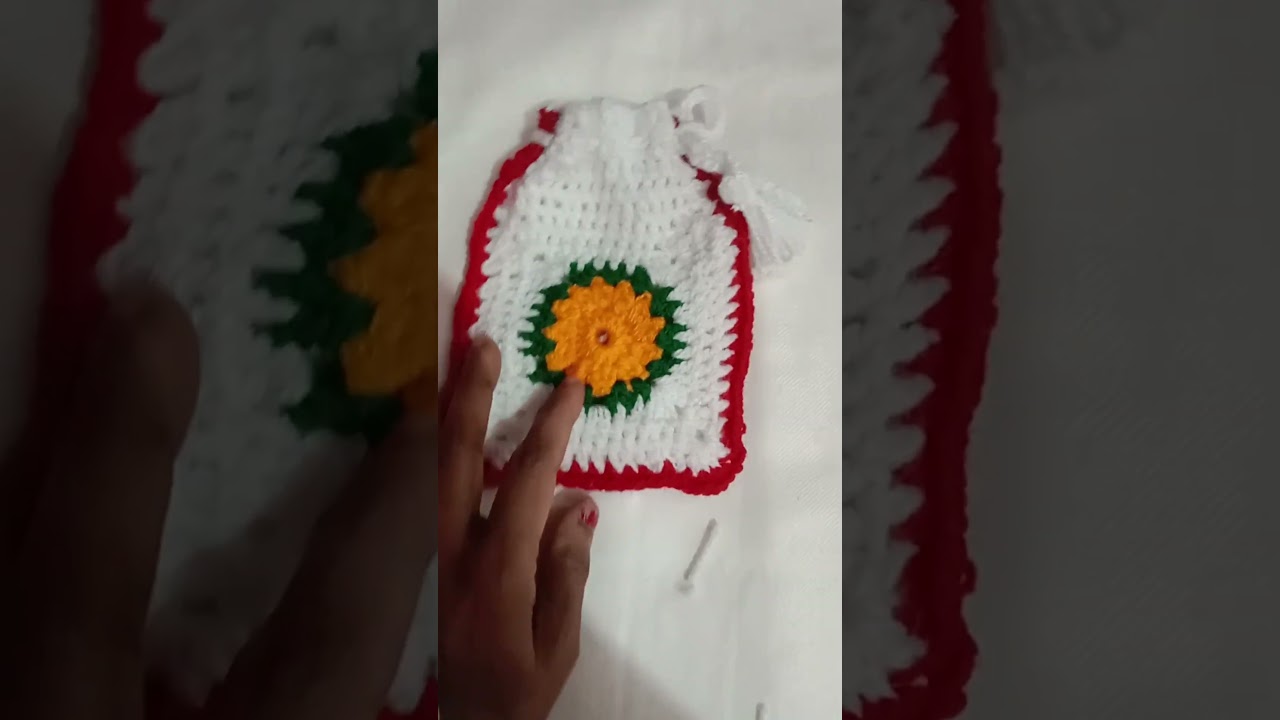 crochet pouch#diy #crochet #handmade #craft