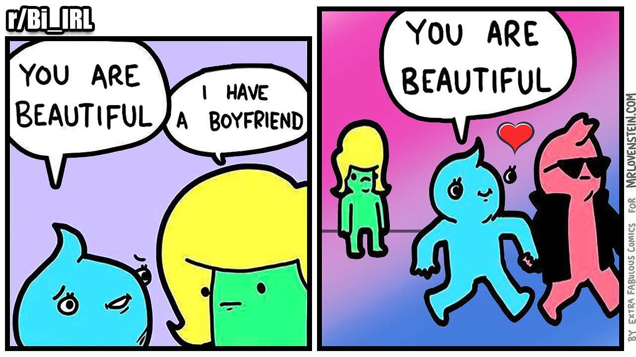 your BOYFRIEND is MINE too! 💜 | 🌈r/Bi_IRL