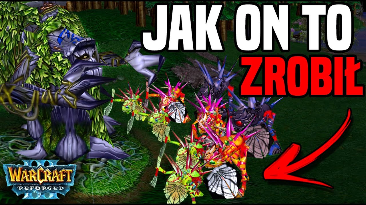 PRZEGRAŁ W 4 MINUTY  - ON JEST GENIUSZEM - Warcraft 3