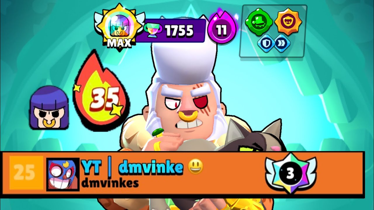 I got Bull to 1750 Trophies in SOLO SHOWDOWN! (Hypercharge Modifier)