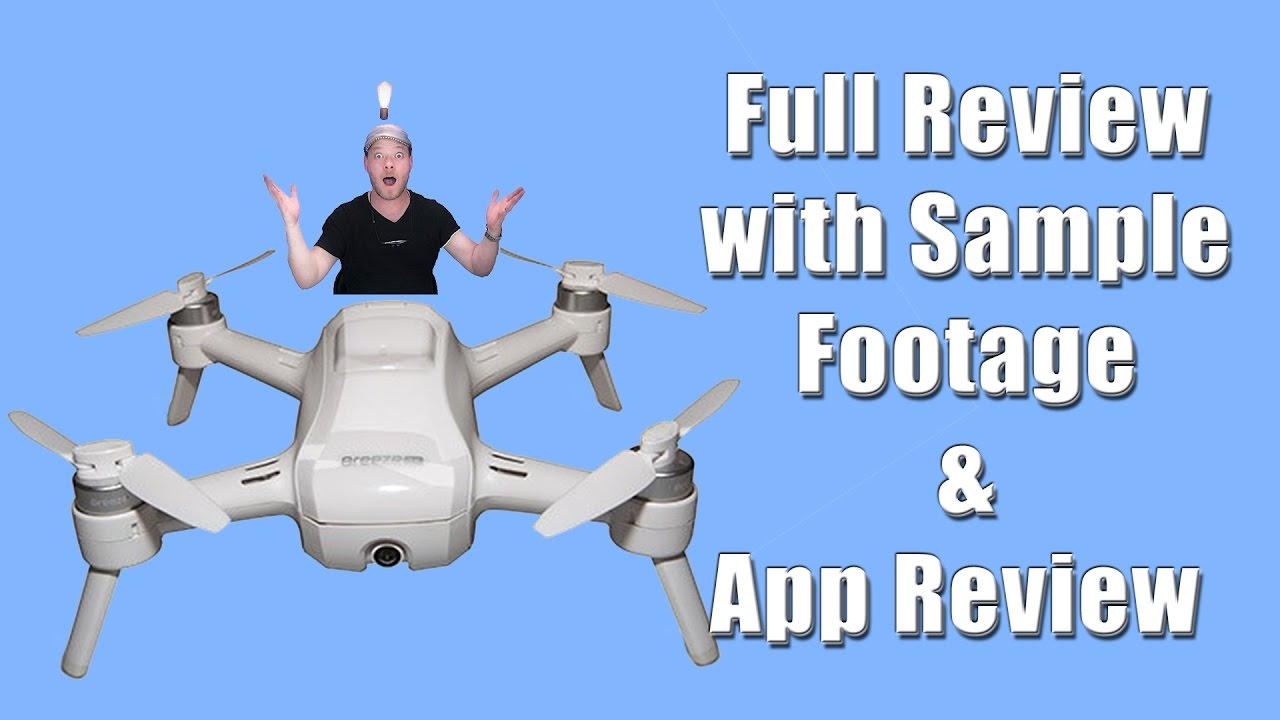 Yuneec Breeze review -  footage, app review, controls...