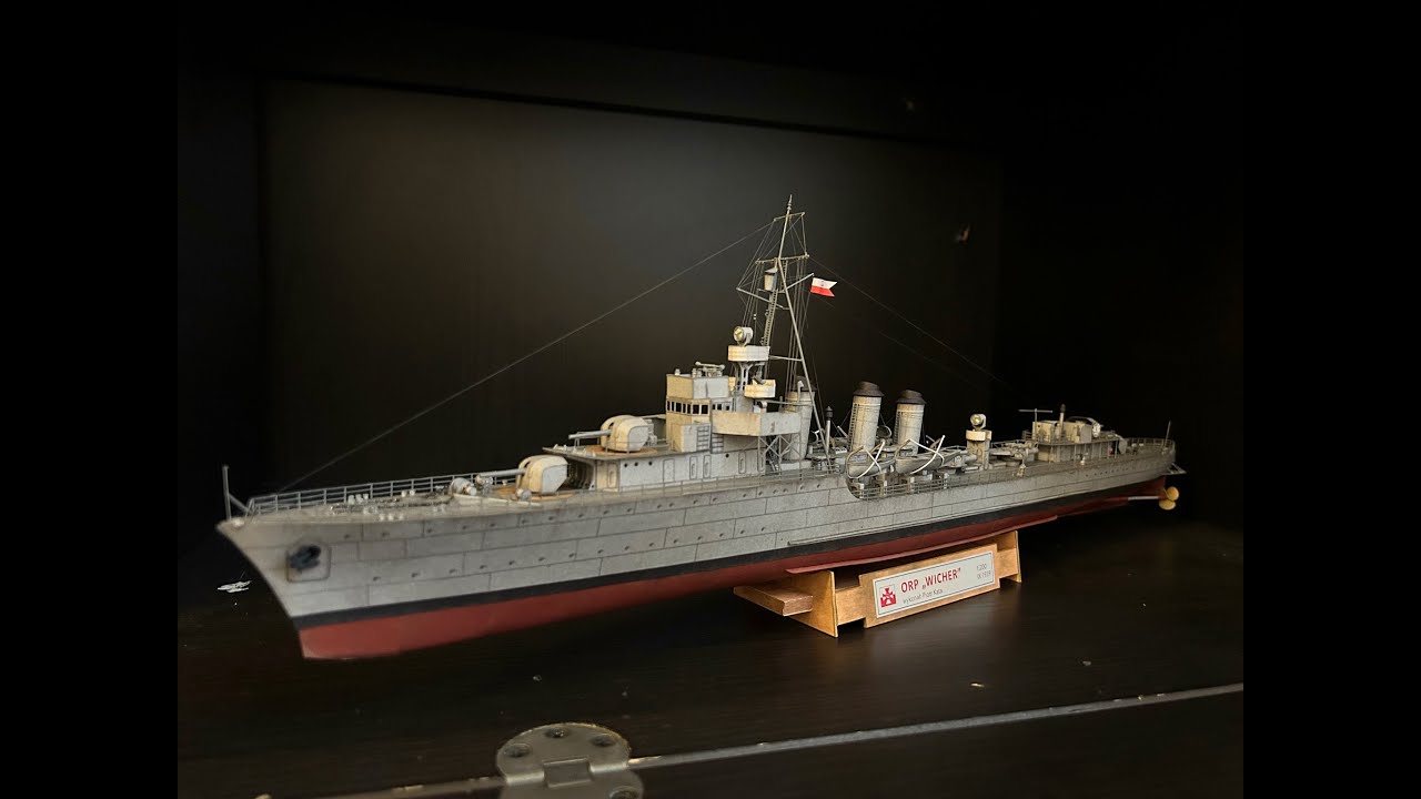 Polish WWII destroyer ORP 