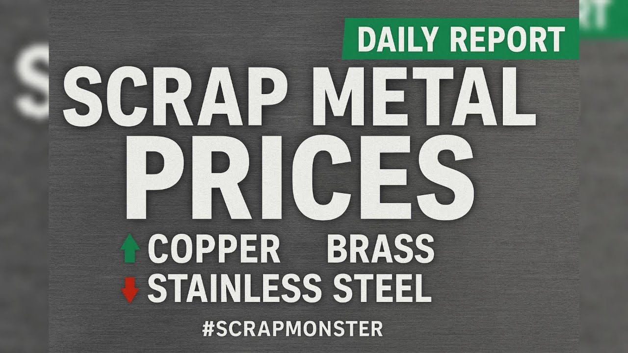 Brass & Copper Jump as Stainless Steel Falls | December 10 Scrap Prices