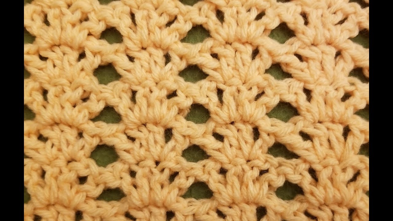 The Fern Lace Stitch Crochet Tutorial!