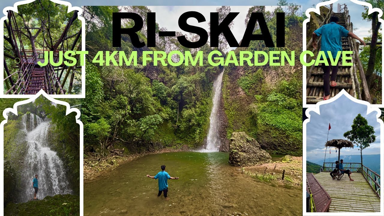 Exploring a Hidden Paradise Near Garden Cave – Riskai Park, Meghalaya! Sohra[In English]