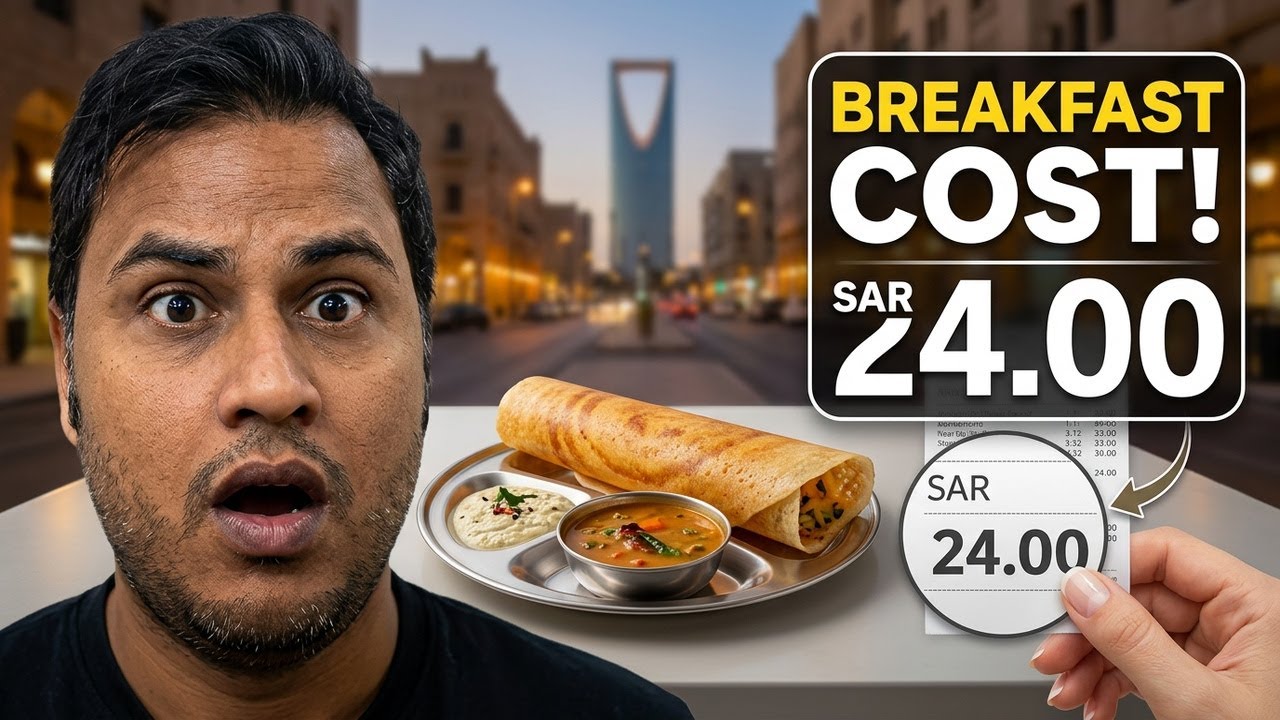 Daily Vlog #2: Indian Life in Saudi Arabia 🇸🇦 | Breakfast to Dinner Cost! |SAUDI FRIDAY VLOG