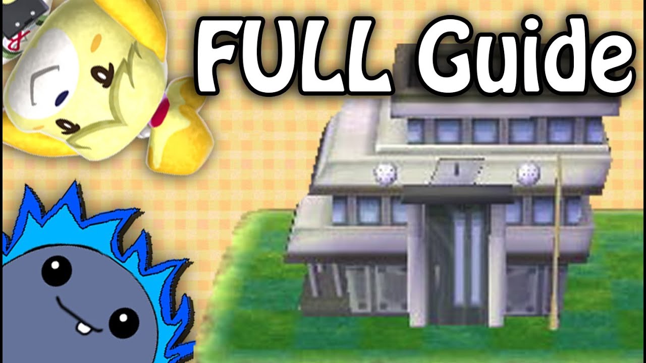 PUBLIC WORKS PROJECTS GUIDE/LIST - Animal Crossing: New Leaf
