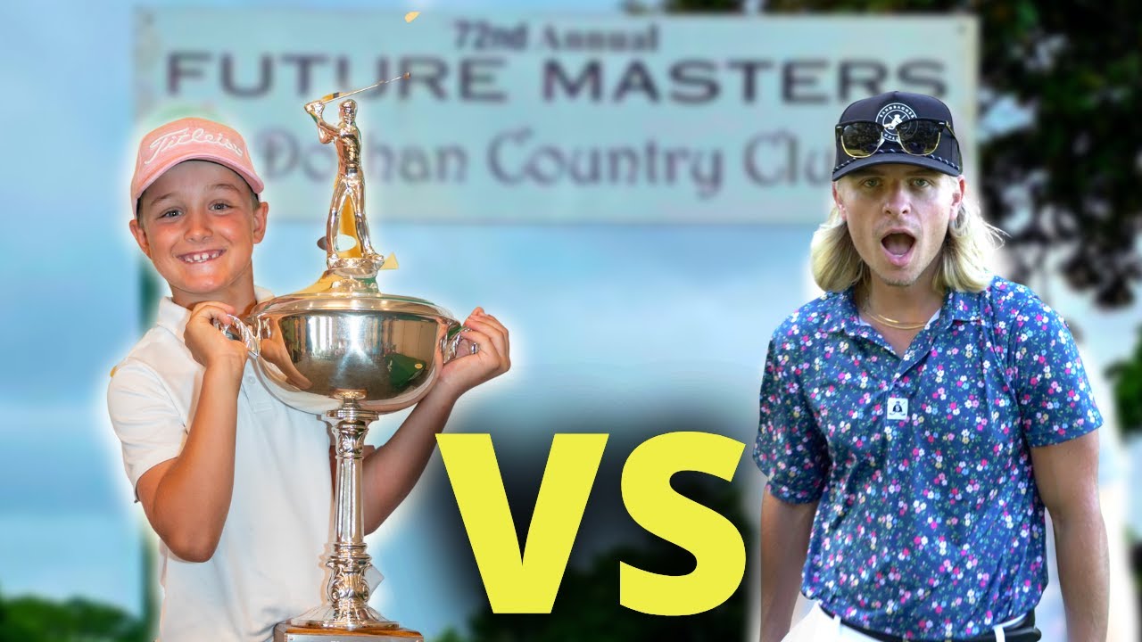 BEST 10 YEAR OLD GOLFER IN A 9 HOLE MATCH!
