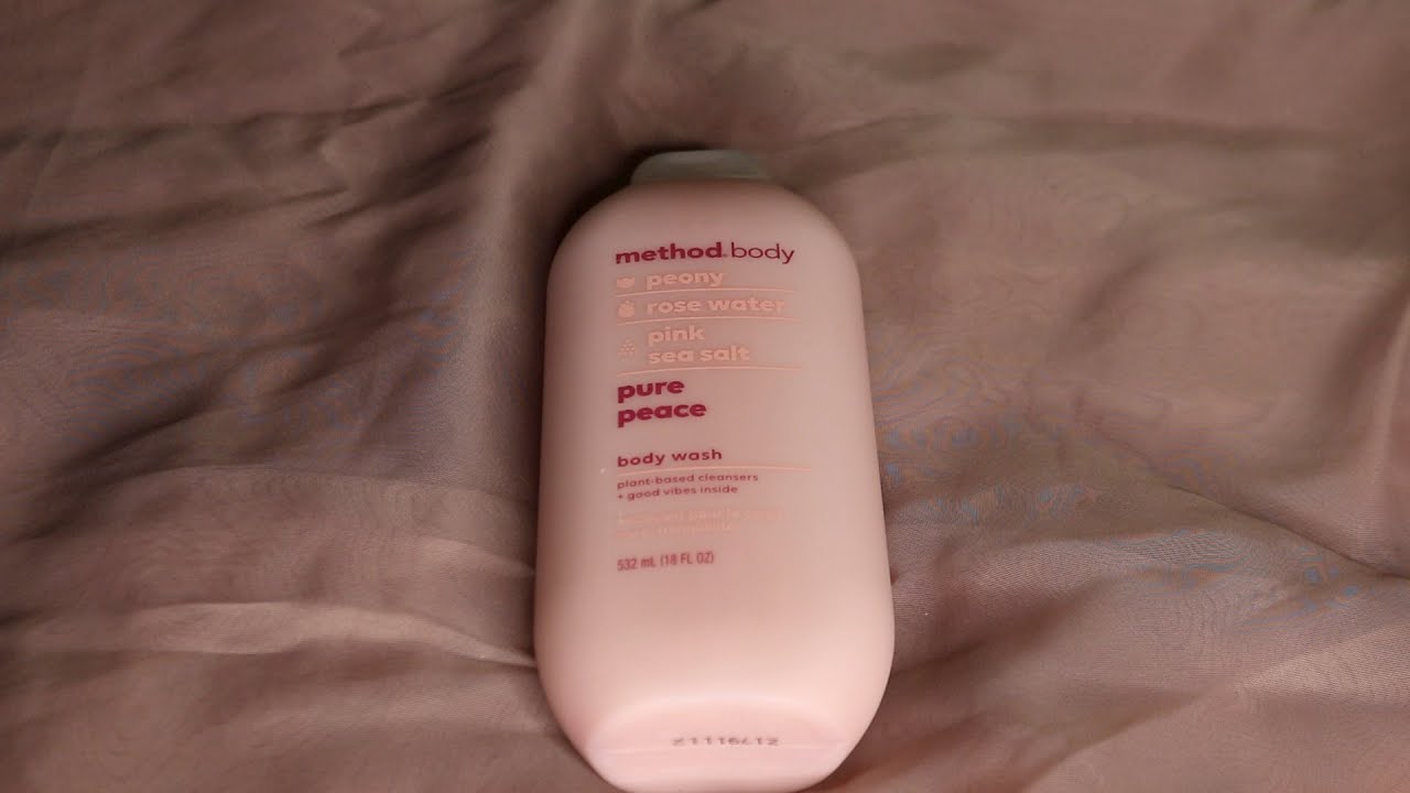 Pure Peace Method Body Wash ASMR Tapping Sounds