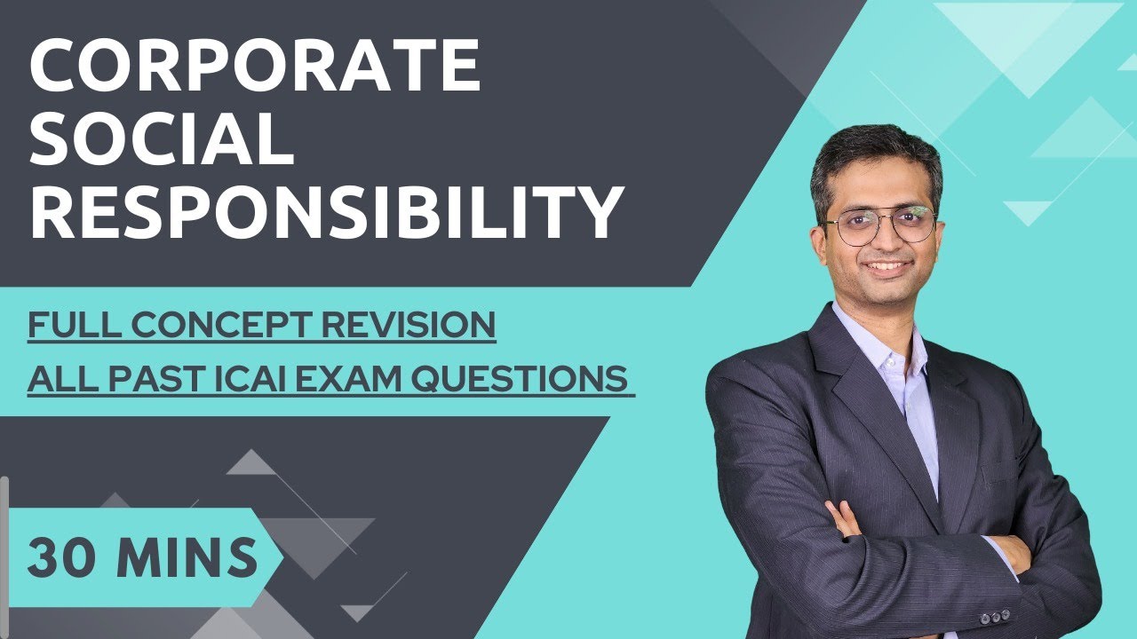 CSR Full Revision & All Past ICAI Exam Questions in 30 Mins I CA Final FR
