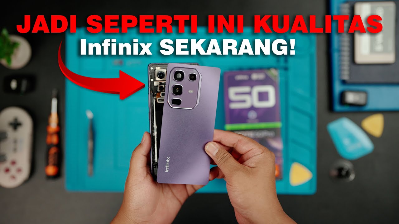 PALSU⁉️ Ternyata Seperti Ini Jeroan Infinix Note 50 PRO‼️