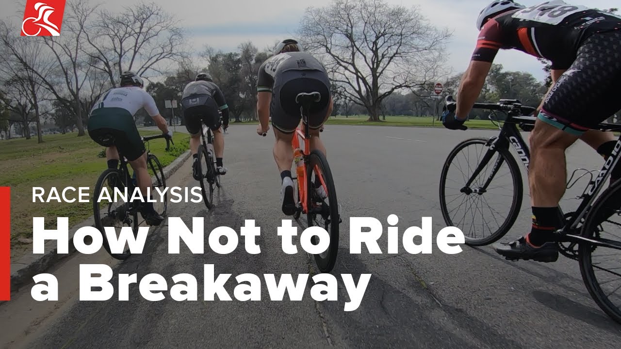 How Not to Ride a Breakaway - Race Analysis