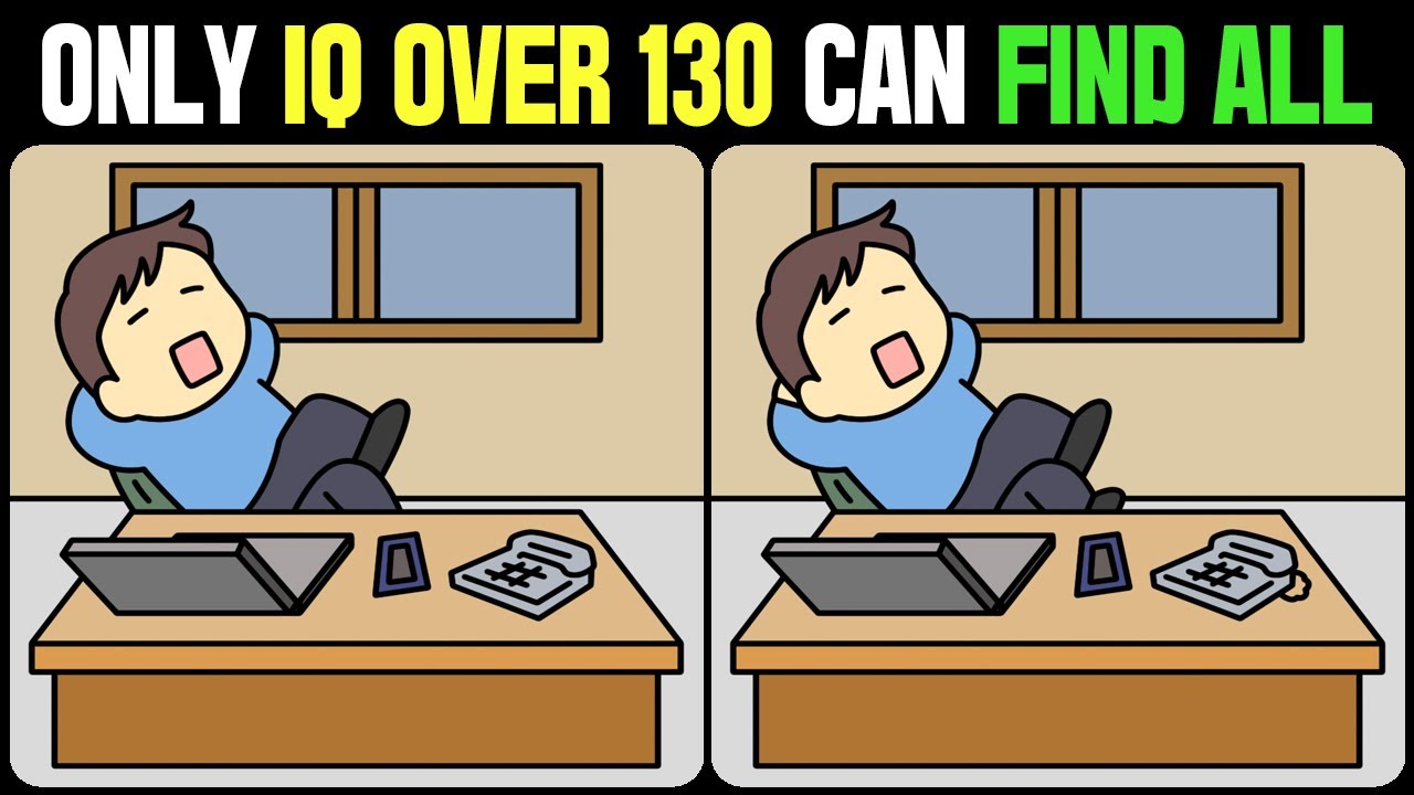 Spot The Difference : Can You Find Them All? [ Find The Difference #681 ]