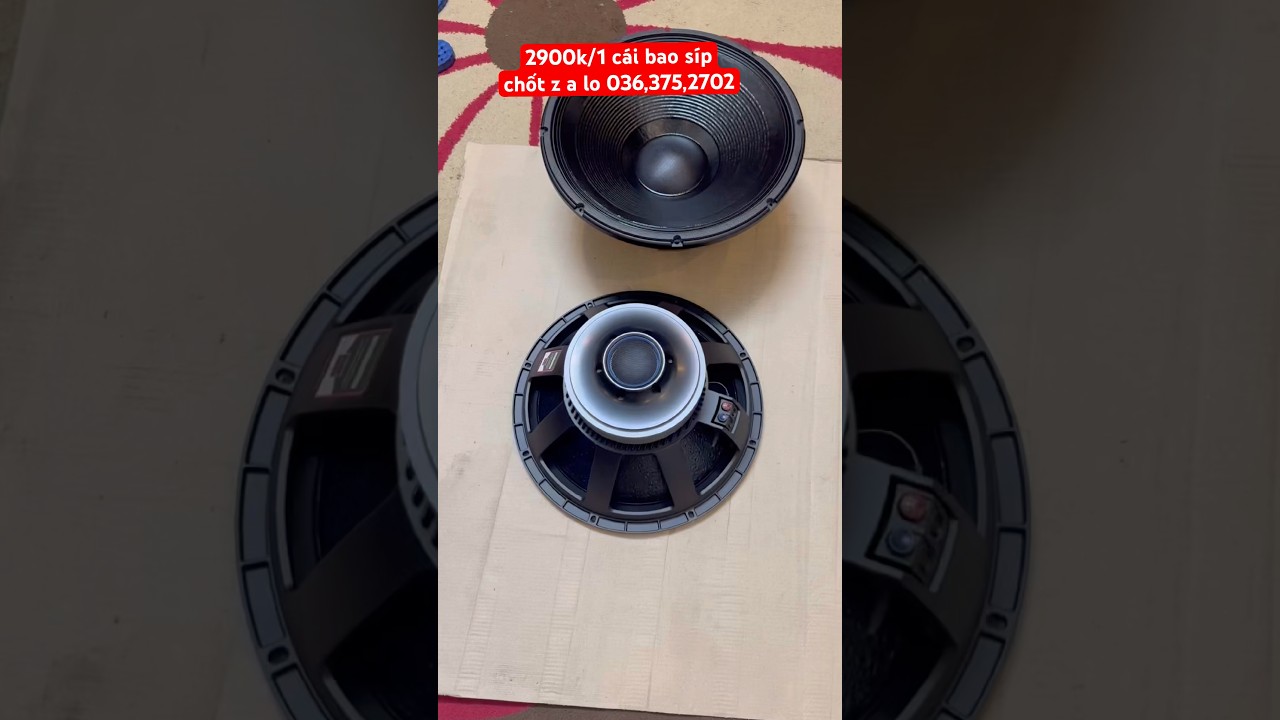 Hot, Loa Bass 50 PIF, model : PIF18-T220, từ 220x2 coil 100, chuy&ecirc;n sub, 1200w, 8ohm